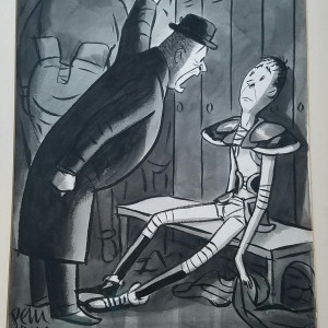 New Yorker cartoon (1937) by Peter Arno