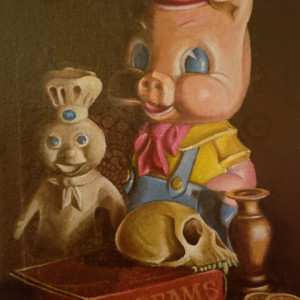 Pilsbury & Porky Pig by Arminski