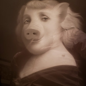 "Victorian Miss Piggy" by Travis Louie