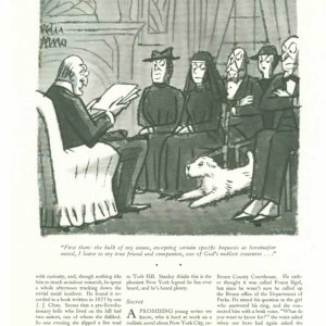 New Yorker cartoon (1936) by Peter Arno 