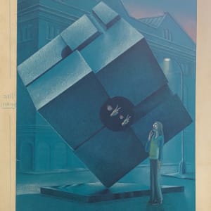 National Lampoons "Cube" interior art