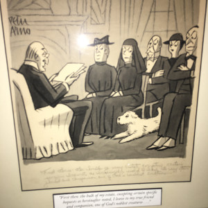 New Yorker cartoon (1936) by Peter Arno