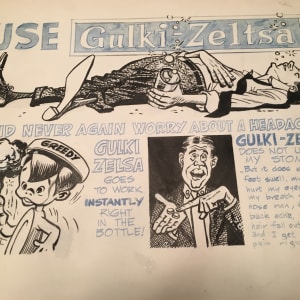 10 different 'Nutty Ads' (1960's) by Wally Wood, Image 1.
