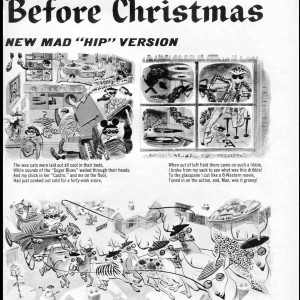 The Night Before Christmas - Mad #52 (1960) by Wally Wood 