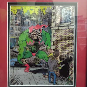 Rip Off Press comic book proofs by Vaughn Bodē 