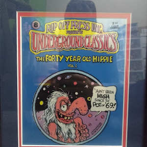 Rip Off Press comic book proofs by Vaughn Bodē 