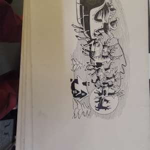 Mad #52 The Night Before Christmas single drawing by Wally Wood