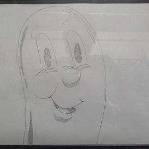 Van Camps Pork and Beans drawing from a 1980s TV Commercial