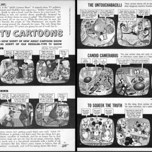 Mad Magazine #63 - "Adult Cartoons" pg2 by Wally Wood 