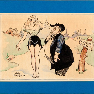 Li'l Abner Specialty Illustration  (1960's) by Al Capp