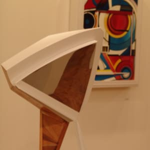 Construction in Blue and White by Charles Wright  Image: Construction in Blue and White (view4)