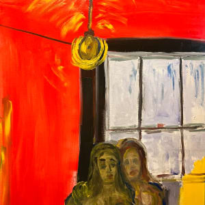 Red Room by Henk Jonker