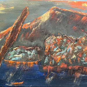 Sunset Hill by Henk Jonker