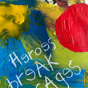 Heroes break cages by Jess Owens-Young, Image 6.