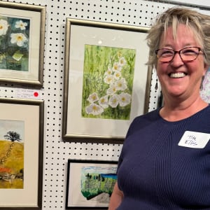 Clary Hill by Tina Ellis  Image: On display at the Cushing Historical Society, Arts in the Barn June 28, 2024 through June 30, 2024