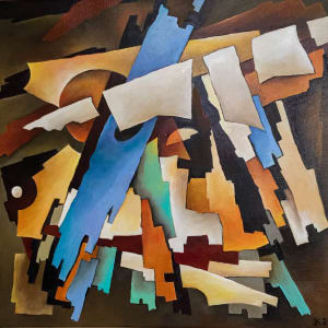 Bridge over the river by Elena Kochetkova