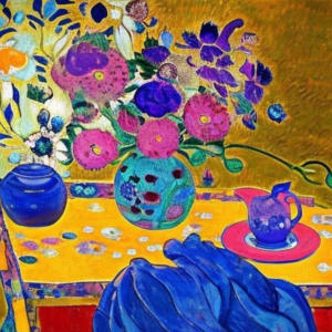 Floral Study 120 by Karla Cohen
