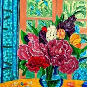 Floral Study 117 by Karla Cohen