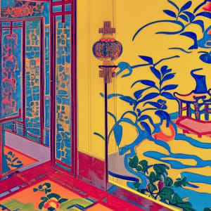 Singapore Interior by Karla Cohen