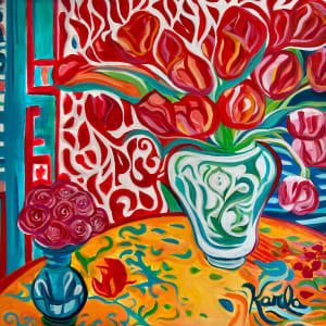 Floral Study 18 by Karla Cohen