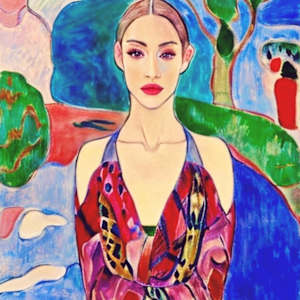 Portrait by Karla Cohen