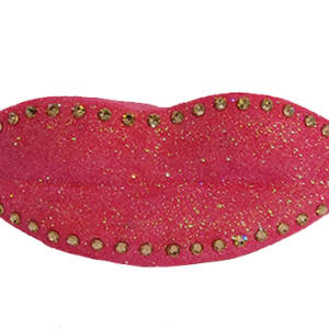 Mini's - Large Glitter Lips by Maricela Sanchez