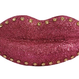 Mini's Medium Glitter Lips by Maricela Sanchez