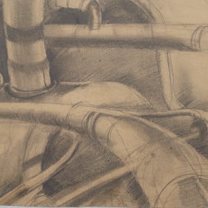 Untitled (Ship Along Coast) by Michael Lester, Image 3.