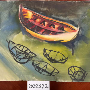 Untitled (Boat Hull Study) by Michael Lester  Image: Untitled (Boat Hull Study)
Michael Lester (Michał Antoni Leszczyński, Polish; b. 1906, Dolina, present day Ukraine - d.1972, Montego Bay, Jamaica)


