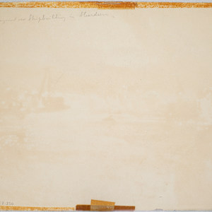 Untitled (Cloud Arrangement Over Ship Building in Aberdeen) by Michael Lester, Image 2.