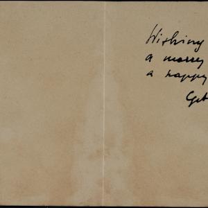 Untitled (Three Masted Ship Holiday Card) by Michael Lester, Image 3.