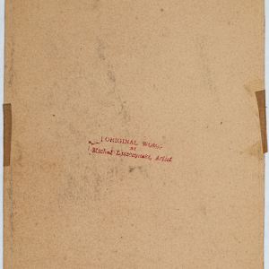 Untitled (Seated Figure in Hat I) by Michael Lester, Image 1.