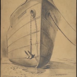 Untitled (SS Poznań, Bow View) by Michael Lester