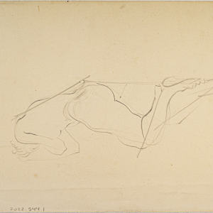 Untitled (Sleeping Nude Study I) by Michael Lester, Image 2.