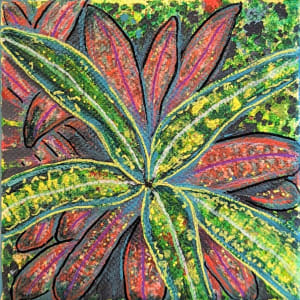 Splatter Croton Plant by Roshni Patel
