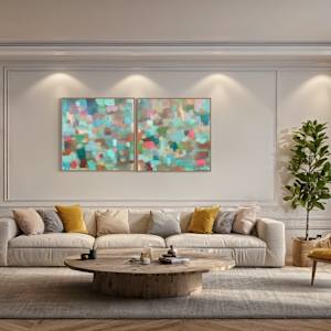 The Universe Speaks (ii) by Helen Keen  Image: Diptych (i) & (ii) 