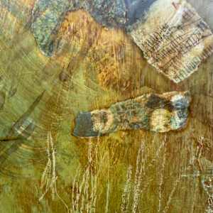 Close To Nature (triptych) by Helen Keen  Image: Closeup 