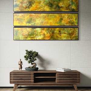 Close To Nature (triptych) by Helen Keen 