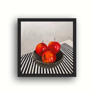 Apples In Bowl | Framed by amanda rubenstein 