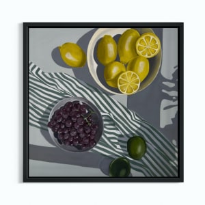 Citrus and Grapes | Framed by amanda rubenstein 