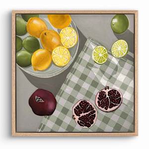 Citrus and Pomegranates | Framed by amanda rubenstein 