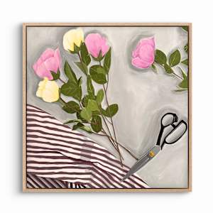 Cut Flowers | Framed by amanda rubenstein 