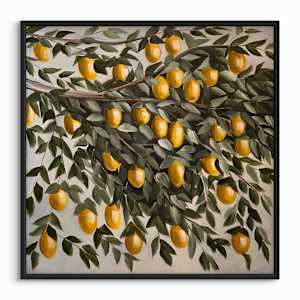 Lemon Tree #17 | Framed by amanda rubenstein 