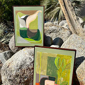 Road Map #157 Springtime in the Desert by Lynda Keeler 