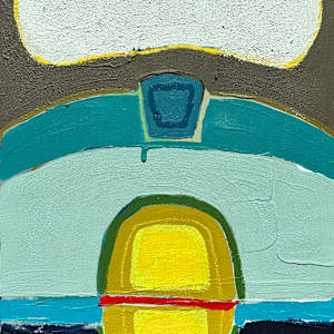 Road Map #155 Swimming Pools in Palm Springs by Lynda Keeler 