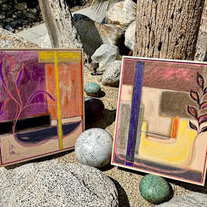 Road Map #163 A Walk through the Desert Gardens by Lynda Keeler 