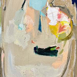 Road Map #161 Turbulent Skies by Lynda Keeler 