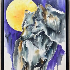 Moonlight Rendezvous by Lynn Shield  Image: Midnight Rendezvous, framed
