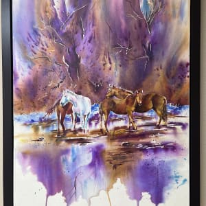 Twilight Meet-Up by Lynn Shield  Image: Twilight Meet-Up, framed