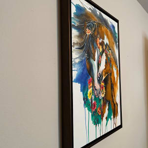 Precious Love by Lynn Shield  Image: Side view, framed